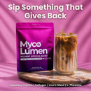 Radiant Hojicha Blend with collagen